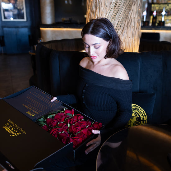 Exclusive Fresh Roses UK | Luxury Red Rose Box Gift
