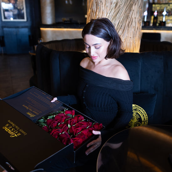 Exclusive Fresh Roses UK | Luxury Red Rose Box Gift